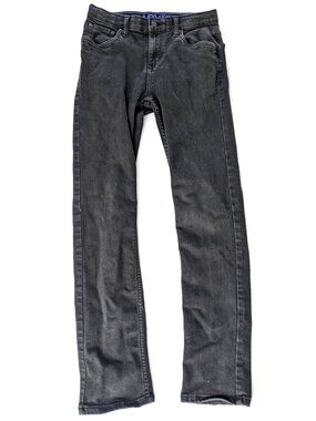 Levi's 502 Jeans - Boy's 16 Reg (28/30) - Black Regular Taper Fit Denim Pants